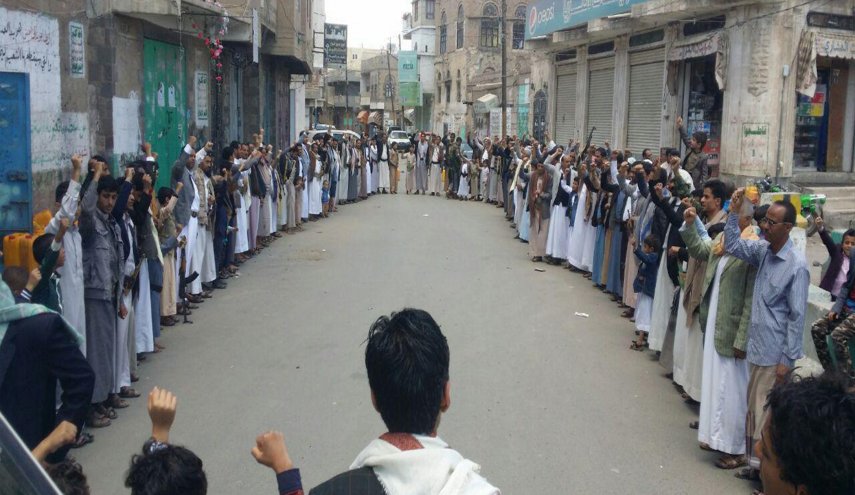 وقفات احتجاجية في انحاء اليمن تنديدا بجرائم العدوان بالتحيتا