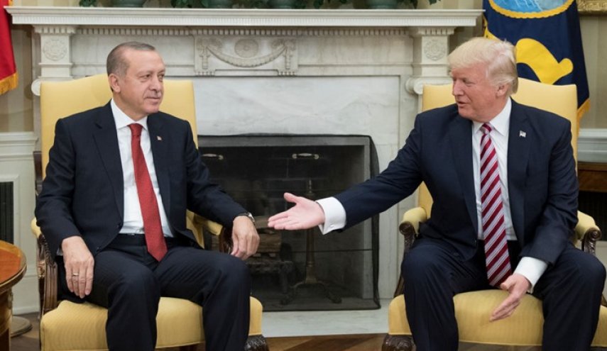 اردوغان: آمریکا به تعهدات خود در توافق آتش‌بس عمل نکرده است
