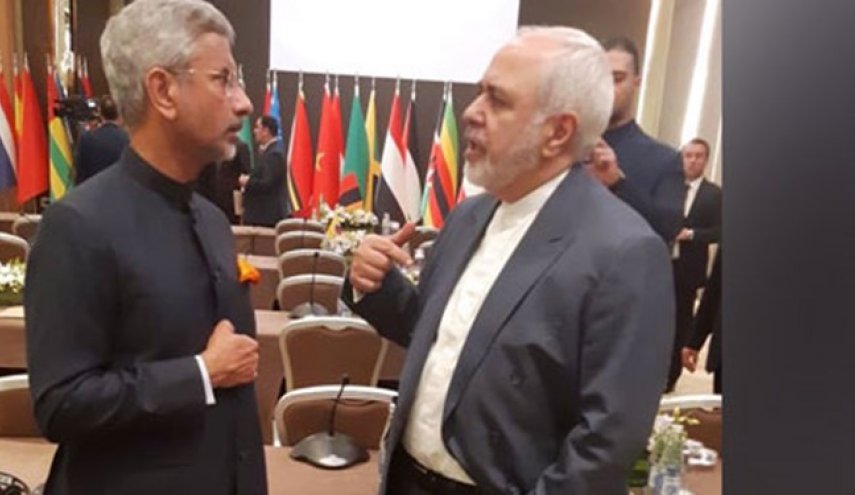 دیدار وزیر خارجه هند با همتای ایرانی در باکو
