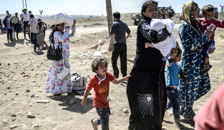 شمار آوارگان سوری به اقلیم کردستان از 8 هزار نفر گذشت