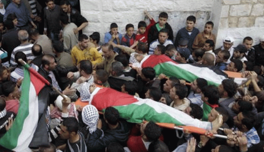 شهيد و 110 مصاب فلسطيني خلال الأسبوع