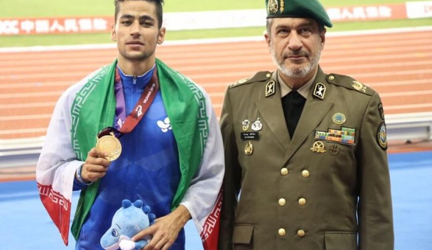 ذهبيتان وبرونزية لإيران بمنافسات بطولة العالم الرياضية العسكرية