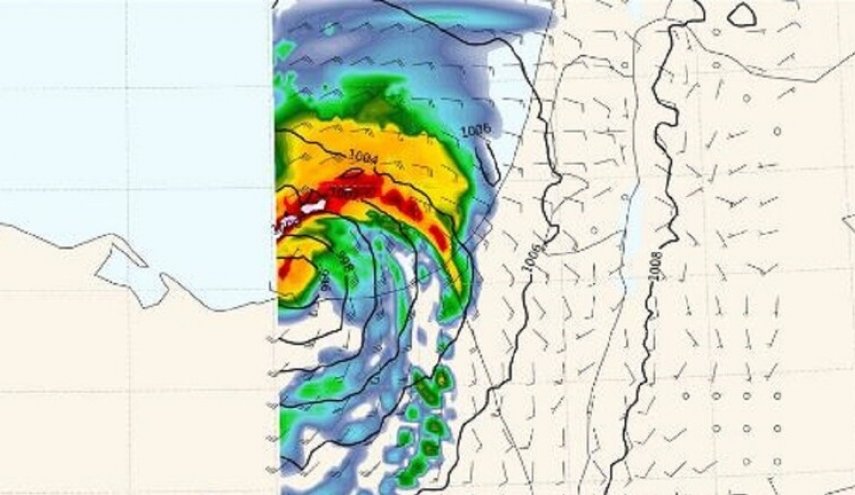 مصر تنفي حدوث إعصار 