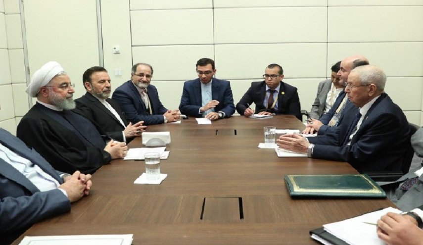 روحاني: تشكيل اللجنة الاقتصادية المشتركة بين ايران والجزائر تعزز التعاون الاقتصادي بين البلدين