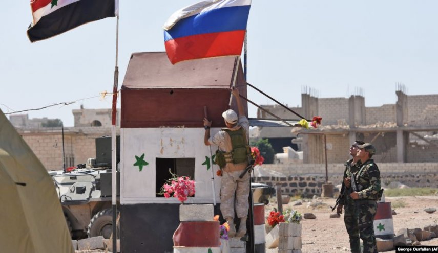 گشت‌زنی روسیه در نزدیکی مرز سوریه با عراق 