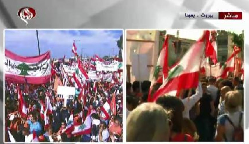 حمایت گسترده مردمی از رئیس جمهور لبنان
