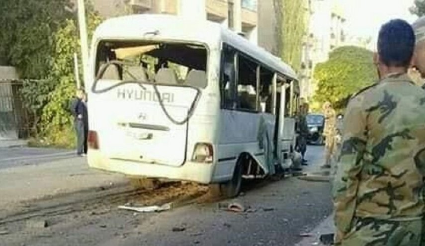 انفجار عبوة ناسفة بسيارة للحرس الجمهوري السوري في دمشق