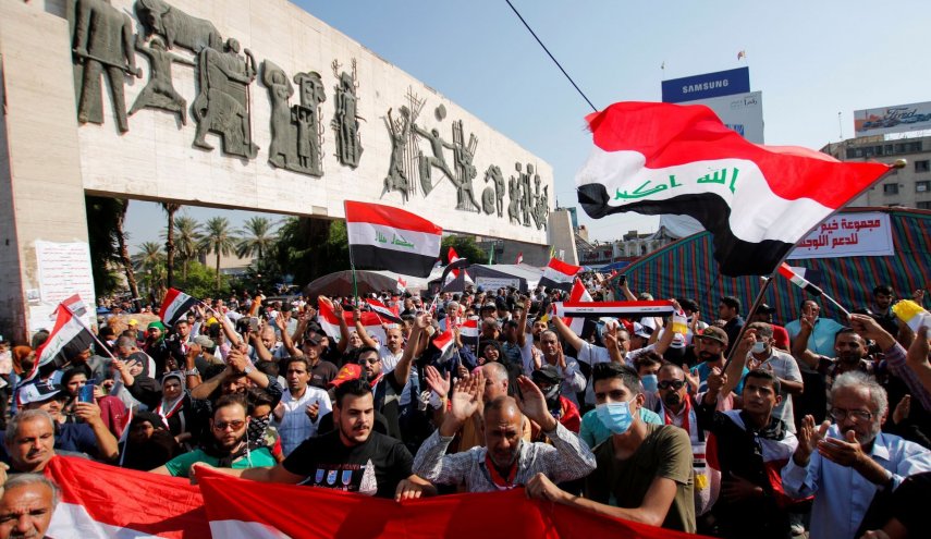 قائد عمليات بغداد ينفي تفريق المتظاهرين قرب ساحة التحرير