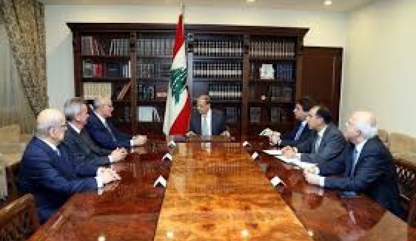 نشست مقامات اقتصادی لبنان با رئیس جمهور این کشور