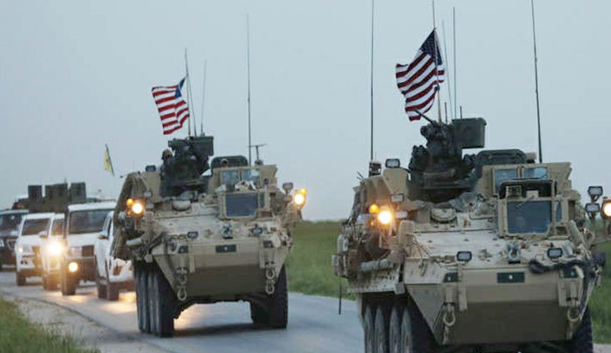 ورود دو کاروان بزرگ نظامی آمریکایی به شرق سوریه