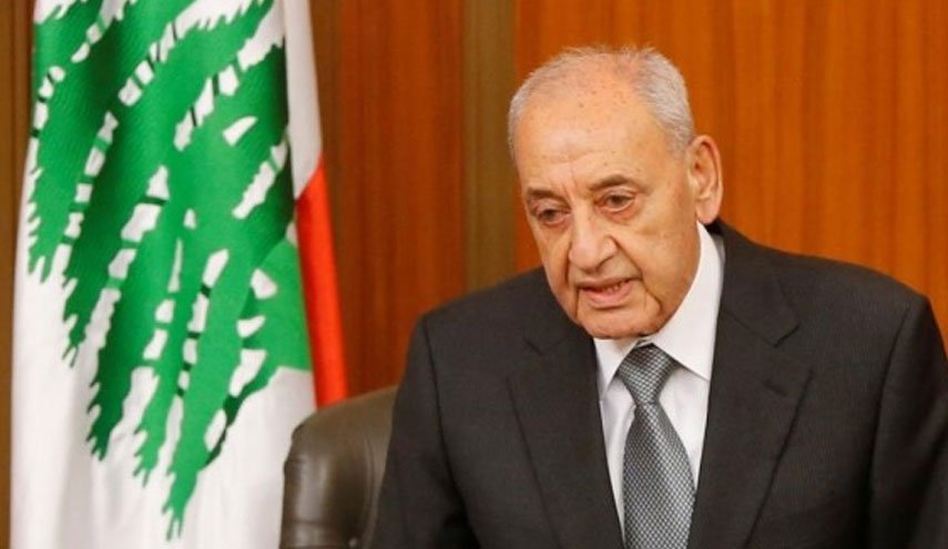 رئیس پارلمان لبنان: دولت باید هر چه زودتر تشکیل شود