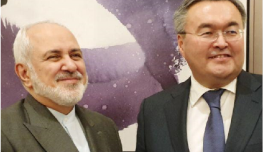 رایزنی وزرای خارجه ایران و قزاقستان درباره مناسبات دوجانبه
