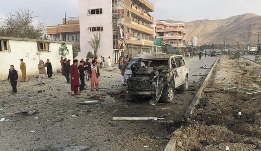 انفجار در نزدیکی ساختمان وزارت کشور افغانستان
