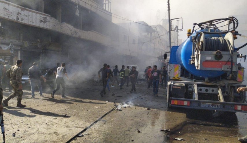 انفجار مهیب در شهر 'الباب' سوریه با 19 کشته و 30 زخمی + عکس