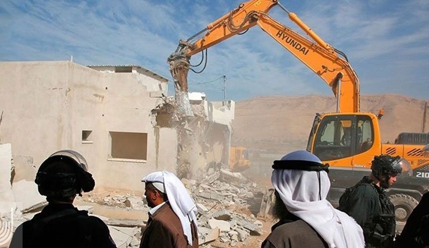 صهیونیست‌ها ۱۴۰ منزل فلسطینیان را در قدس تخریب کردند