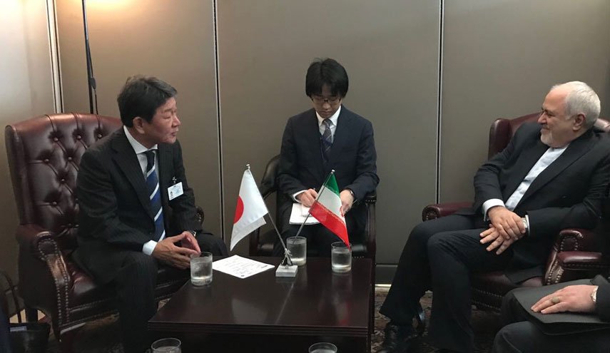 رایزنی وزیر خارجه ژاپن با ظریف در باره برجام و تنش های خاورمیانه