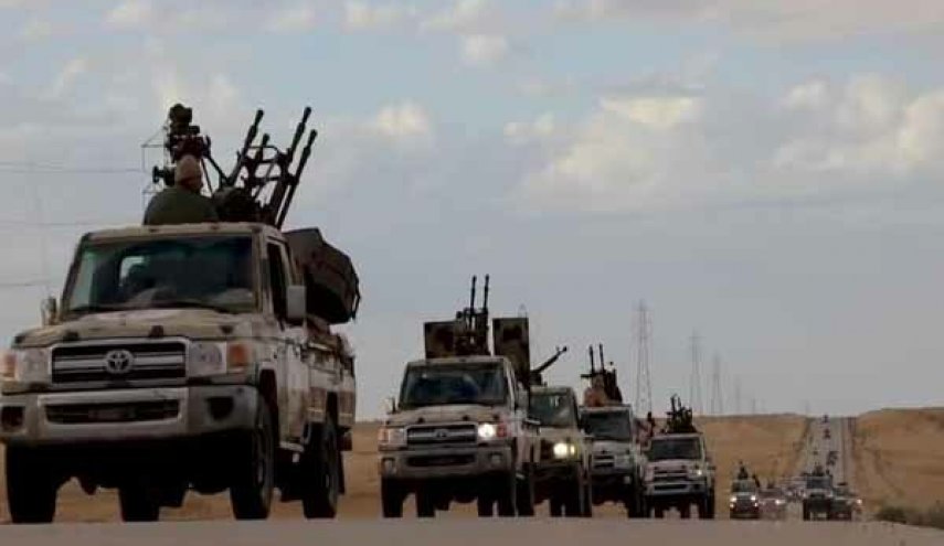 پیشروی های ارتش خلیفه حفتر در چند محور در غرب لیبی