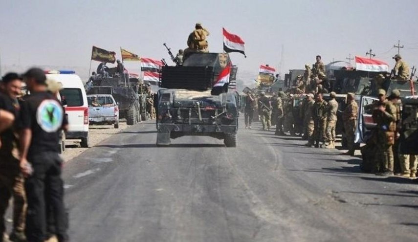 عملیات حشد شعبی در پیگرد داعشی‌ها/ انهدام ۳ تونل تروریست‌ها در صلاح‌الدین عراق
