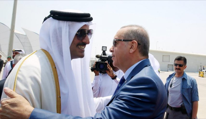 اجتماع مغلق يجمع الرئيس التركي مع أمير قطر في الدوحة