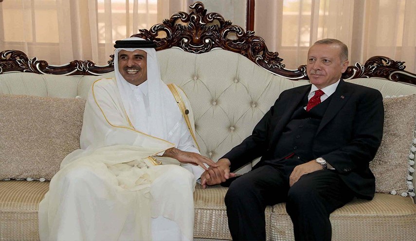  أمير قطر يعلق على زيارة أردوغان الى بلاده