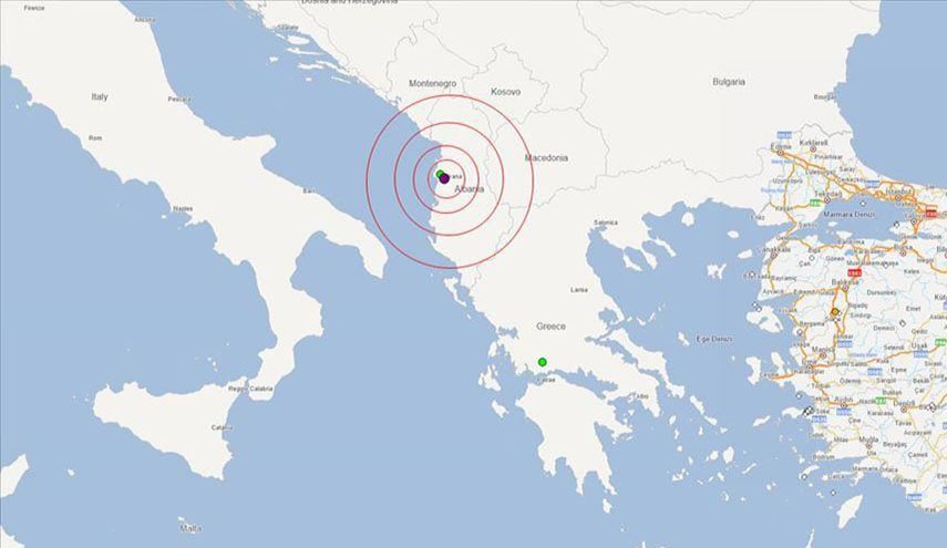 ارتفاع حصيلة ضحايا الزلزال في ألبانيا الى 6 قتلى