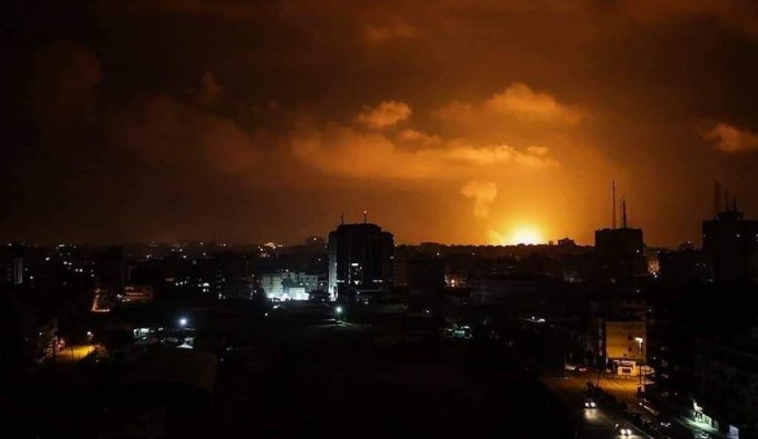 سلسله حملات هوایی رژیم صهیونیستی به جنوب غزه