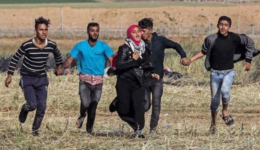 وفاة أحد أبطال صورة الأسطورة لمسيرات العودة في غزة + صورة