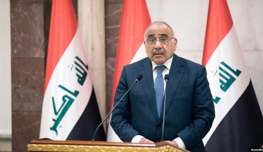 تقدیم رسمی استعفانامه عبدالمهدی به پارلمان عراق