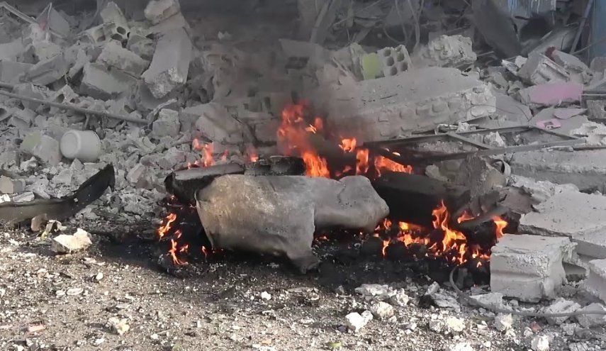 انفجار خودروی بمب گذاری شده در اطراف رقه در سوریه
