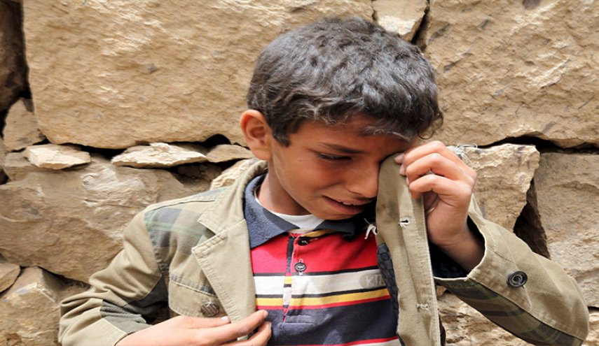 استشهاد طفل يمني بنيران المرتزقة السعودية في تعز