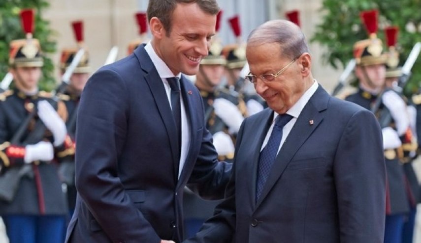 مداخله پاریس در امور لبنان و قرار دادن دو راه پیش روی «میشل عون»
