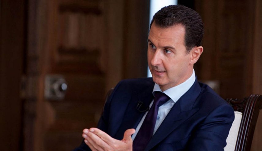 شاهد..الرئيس الأسد يوجه رسالة للأسير السوري المقت
