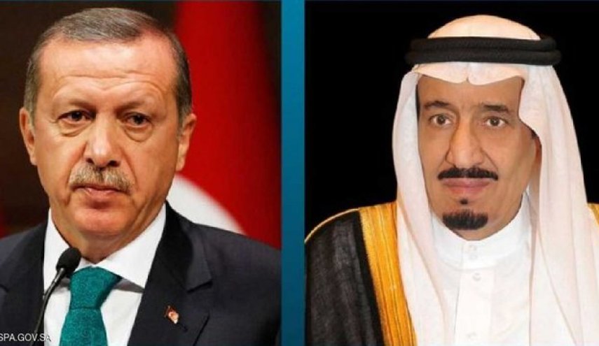 اتصال هاتفي بين اردوغان و الملك سلمان