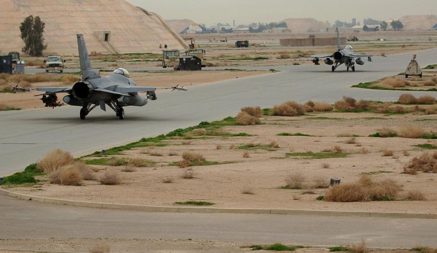اصابت 2 گلوله خمپاره به پایگاه هوایی بلد عراق