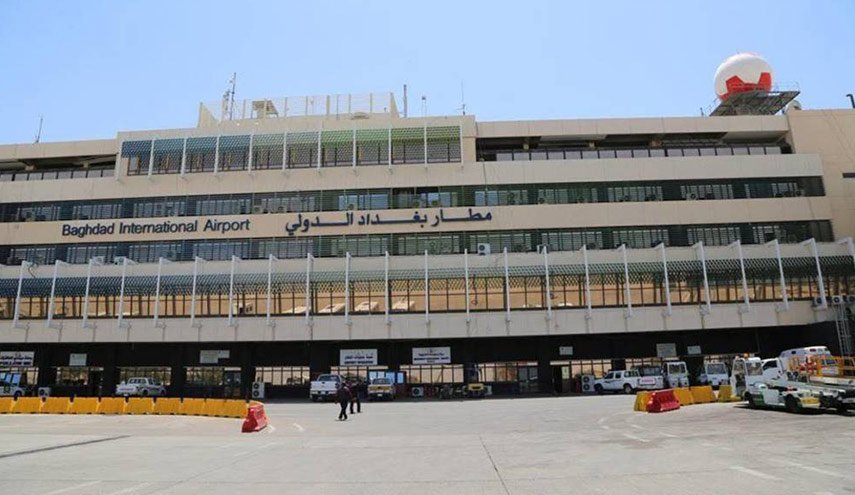 سقوط صاروخين في محيط مطار بغداد الدولي 

