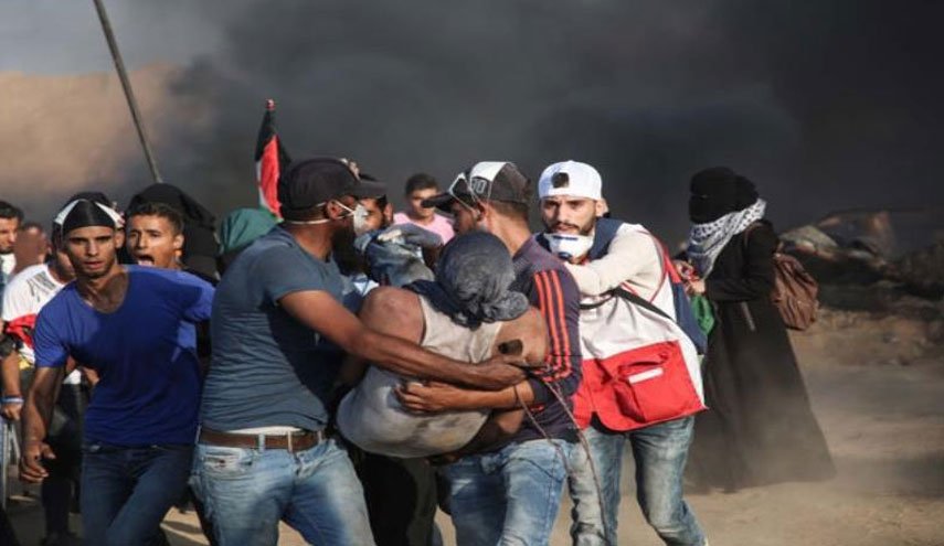 شهادت ۴۴ فلسطینی و زخمی شدن ۵۰۰ نفر در بمباران صهیونیست ها طی ماه گذشته میلادی
