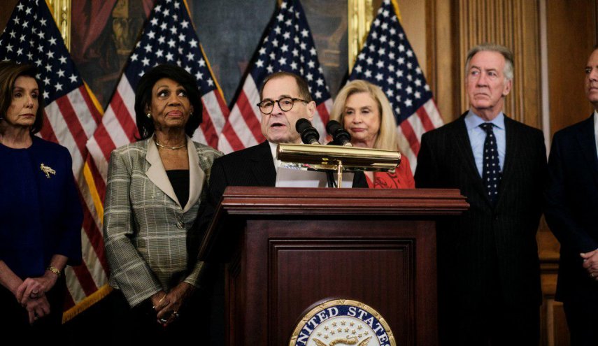 کمیته قضایی مجلس نمایندگان آمریکا 2 اتهام ترامپ برای استیضاح را اعلام کرد
