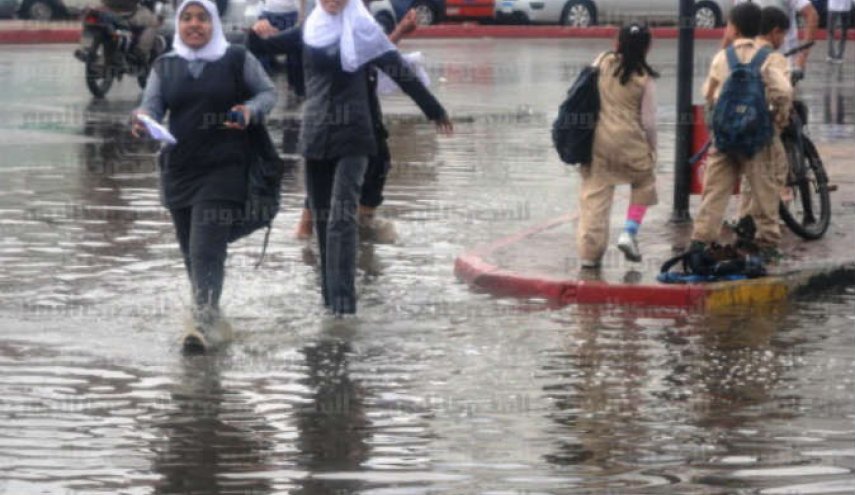 سقوط أول ضحية للأمطار في مصر هذا العام
