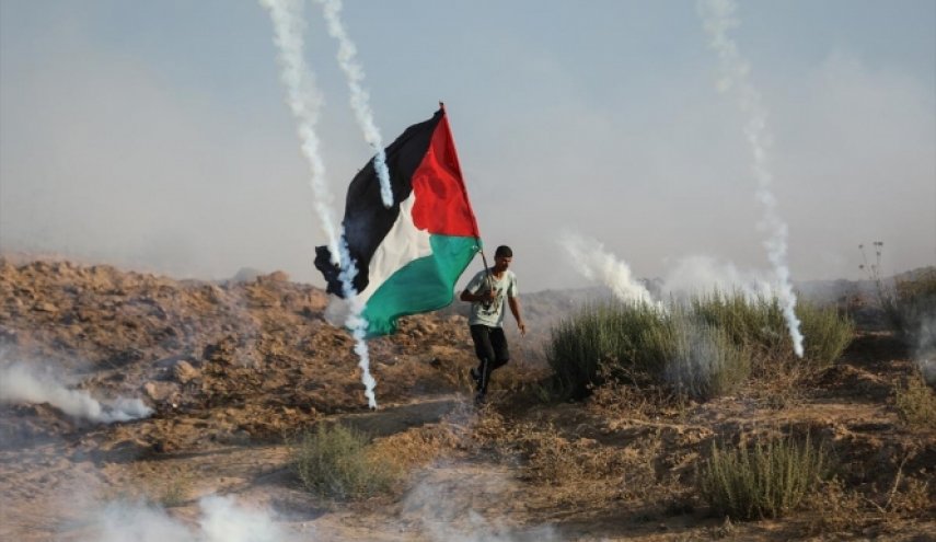 إصابات بقمع الاحتلال المتظاهرين شرق غزة