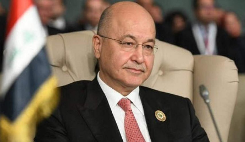 درخواست برهم صالح برای تعیین بزرگترین فراکسیون پارلمان عراق
