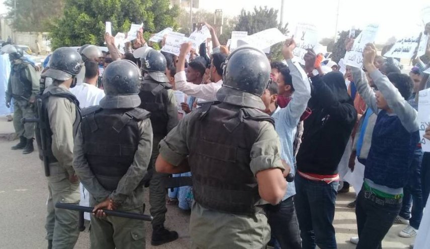 إصابات بتفريق الشرطة لتظاهرات طلابية بنواكشوط
