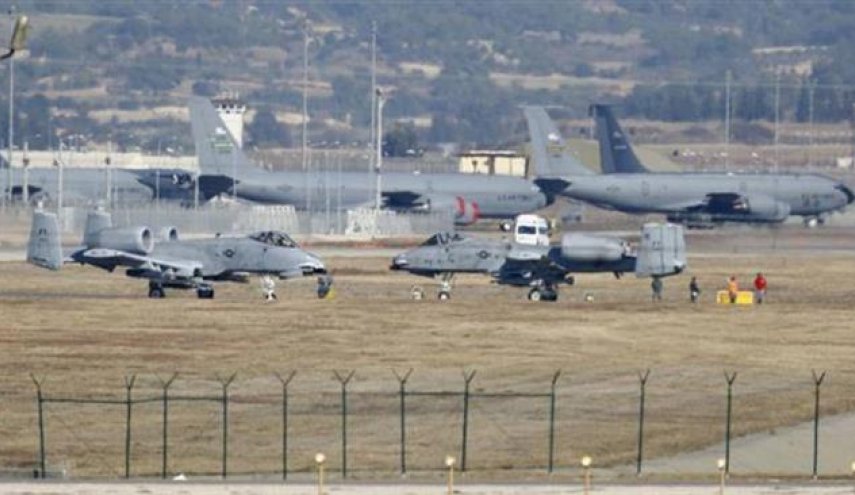 چند هواپیمای نظامی آمریکا پایگاه هوایی «اینجرلیک» را ترک کردند
