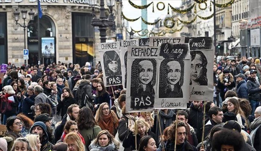 فرنسا تتصدر الدول الاوروبية في مستوى العنف ضد المرأة