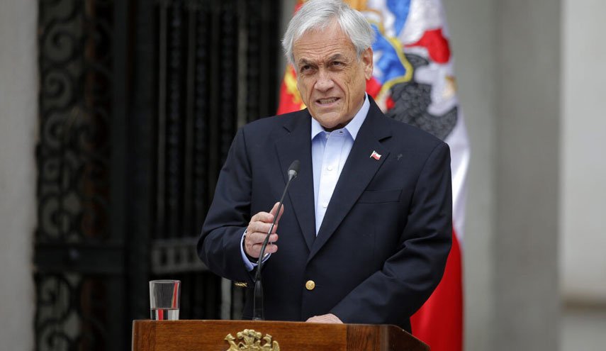موافقت رییس جمهوری شیلی با خواسته مخالفان در باره تغییر قانون اساسی کشور