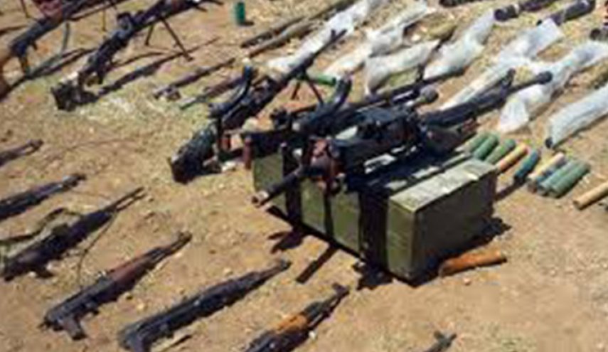 الجيش السوري يعثر على كمية كبيرة من الأسلحة بريف حمص