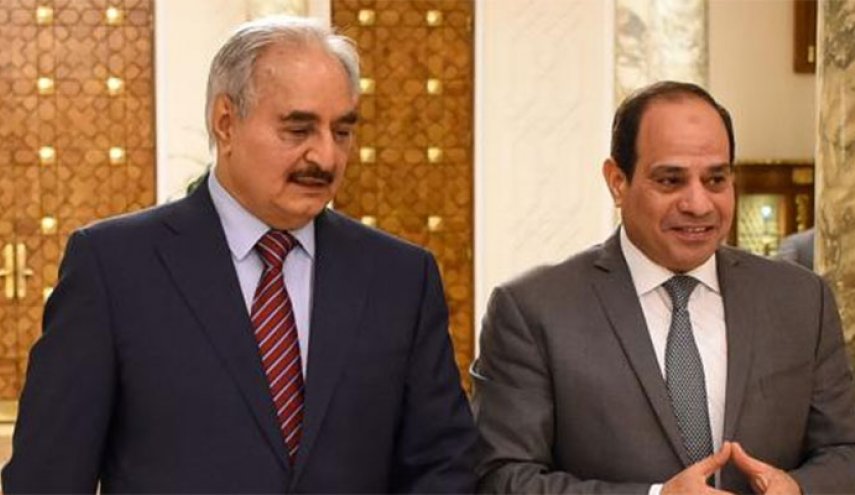 حفتر وعقيلة صالح في مصر لبحث الأزمة الليبية