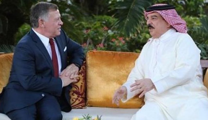 گفت‌وگوی تلفنی شاه بحرین با همتای اردنی