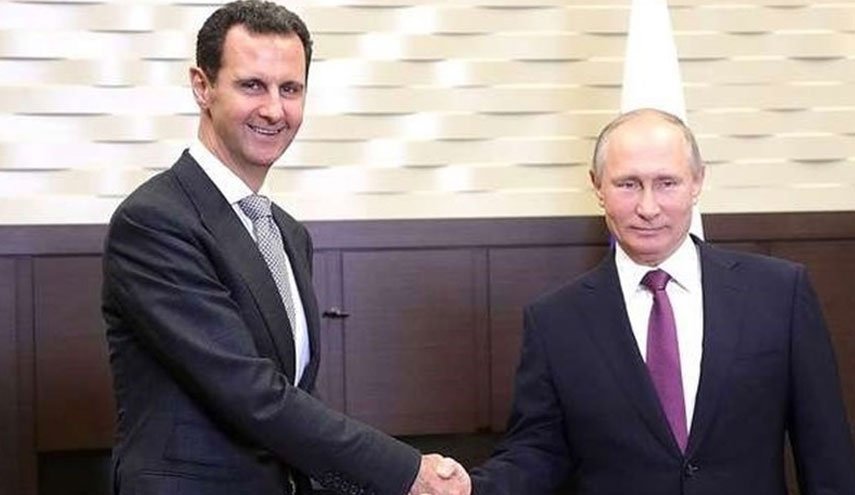 پیام اسد به پوتین/ تاکید دمشق بر توسعه روابط سوریه - روسیه