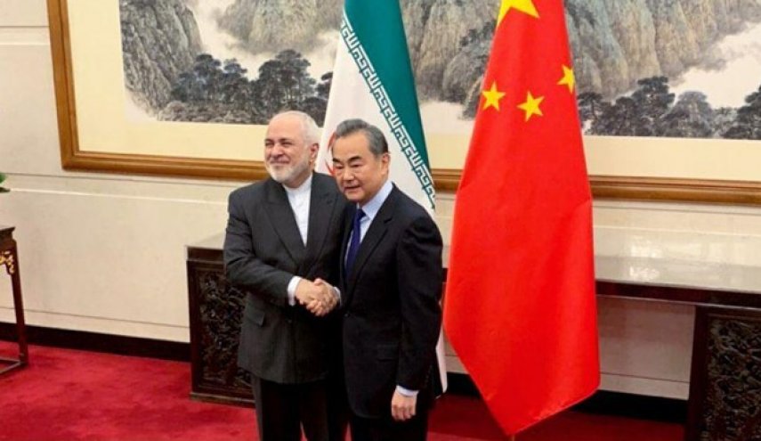 امیدواری ظریف به توسعه شراکت راهبردی ایران و چین در سال 2020