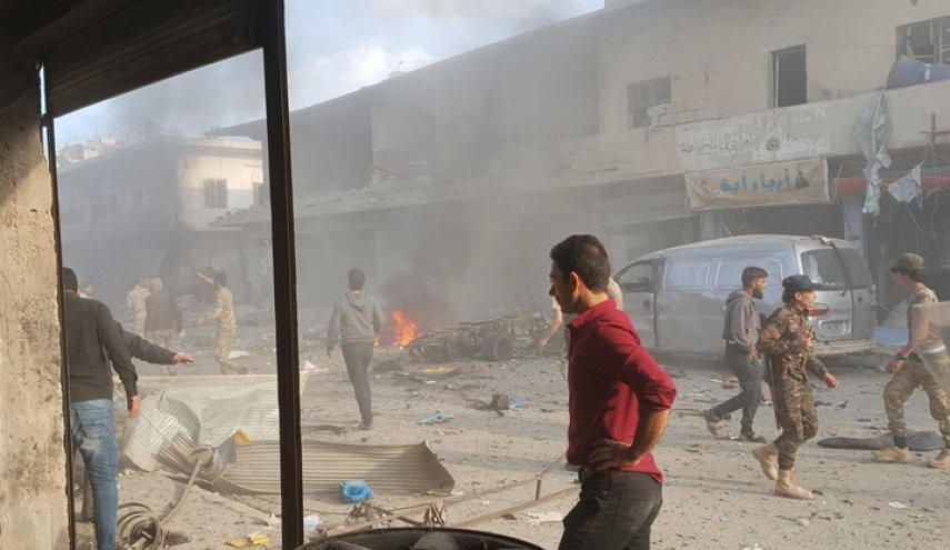 مقتل جندي تركي جراء تفجير بمدينة تل أبيض السورية
